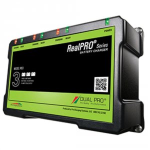 Dual RS3 Realpro Series Battery Charger - 18a - 3-6a-banks - 12v-36v