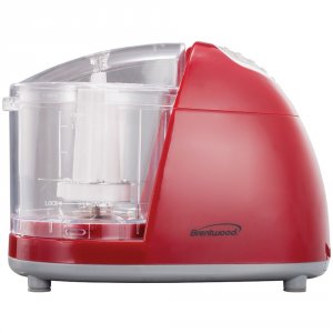 Brentwood MC-105 (r) Appliances Mc-105 1.5-cup Mini Red Food Chopper