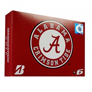 Bridgestone 6SWXNCAAL E6 Alabama Crimson Tide Golf Balls-dozen