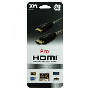 Ge 030878335201 Ultra Pro Series  10 Feet Hdmi Male To Hdmi Male Cable