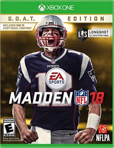 Electronic 014633738094 Ea Madden Nfl 18 G.o.a.t. Edition - Sports Gam