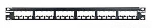 Panduit CP24BLY Mini-com All Metal Shielded Modular Patch Panel