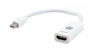 Ge 33589 Displayport To Hdmi Adapter - White