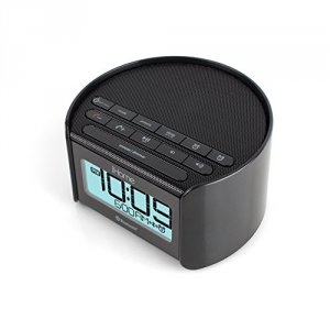 Ihome IBT230 Bluetooth Bedside Dual Alarm Clock With Speakerphone - Bl