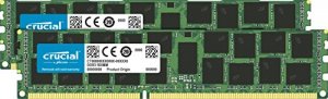 Crucial CT2K16G3R186DM 32gb Ecc  Ddr3 1866