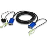 Aten 2L5203B 10 Vga  Audio Cable With Port