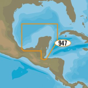 C-map NA-Y947 Max-n+ Na-y947 - Coatzacoalcos, Mx To Honduras Bay, Gt