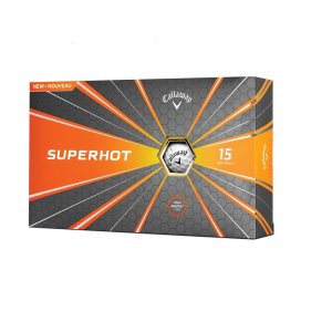 Callaway 642535515 Superhot 18 Golf Balls - 15 Pack White