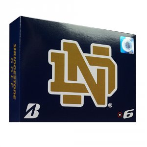 Bridgestone 6SWXNCAND E6 Notre Dame Fighting Irish Golf Balls-dozen