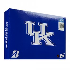 Bridgestone 6SWXNCAKY E6 Kentucky Wildcats Golf Balls-dozen