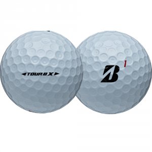 Bridgestone 8BWX6D Tour B X Golf Balls-dozen White