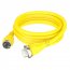 Furrion F50250-SY 50a 125 250v Marine Cordset 50ft Yellow W Led