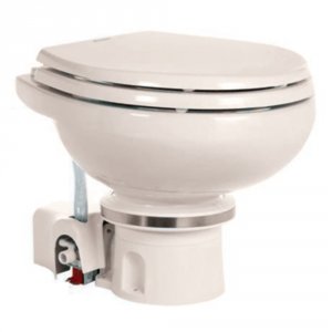 Dometic 304712010 Masterflush 7120 Electric Macerating Toilet Bone 12v