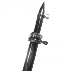 Taco OT-2120CF Taco 10carbon Fiber Center Rigger Pole - Stainless Ring