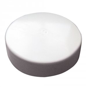 Monarch WFPC-7.5 White Flat Piling Cap - 7.5