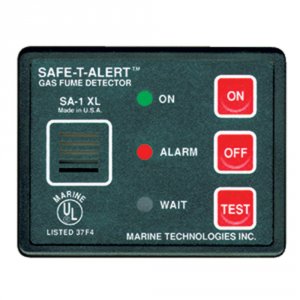 Safe-t-alert SA-1XL Gas Vapor Fume Alarm - Surface Mount - Black