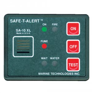 Safe-t-alert SA-10XL Gas Vapor Alarm, Fume, Fire  Floodbilge Water Det