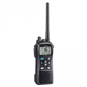 Icom M73 21 M73 Handheld Vhf - 6 Watts - Ipx8 Submersible - Black