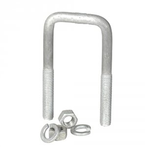 C.e. 15281GA Galvanized U-bolt 716-14 X 1-916 X 3-916 Square Bend