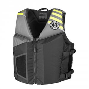 Mustang MV3300-270 Mustang Rev Young Adult Foam Vest - Graylight Grayf