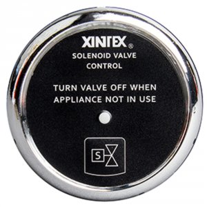 Fireboy-xintex C-1C-R Xintex Propane Control  Solenoid Valve Wchrome B