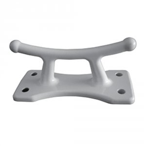 Dock 2506W-F Classic Cleat - Powder Coated White - 6-12