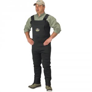 Caddis CA5901W-M Caddis Mens Neoprene Stockingfoot Waders - Medium Gre