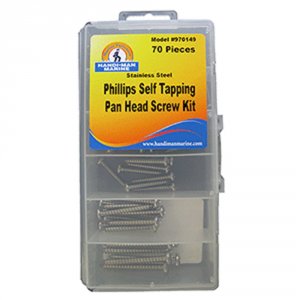 Handi-man 970149 Handi-man Phillips Self Tapping Pan Head Screw Kit - 