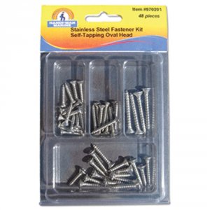 Handi-man 970201 Handi-man Phillips Oval Head Self Tapping Screw Kit -