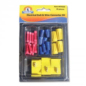 Handi-man 970222 Handi-man Butt  Wire Connector Kit - 25 Pieces