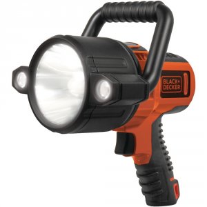 Black RA47070 Black  Decker 10-watt Led Li-ion Rechargeable Spotlight 