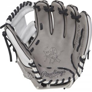 Rawlings PRO715SB-2GW Heart Of The Hide 11.75in Softball Glove Rh-gray