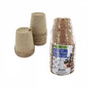 Bulk KL8641 10 Pack Peat Biodegradeable Peat Pots Gc742