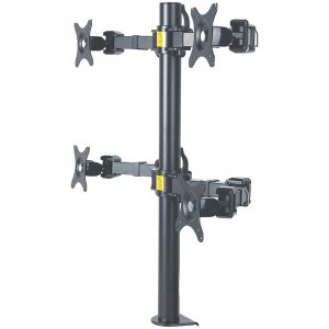 Manhattan RA42331 Lcd Monitor Mount With Double-link Swing Arms (suppo