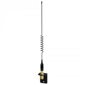 Shakespeare 5216 Vhf 15in  Ss Black Whip Antenna - Bracket Included