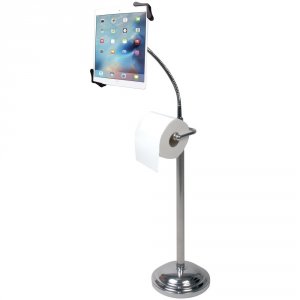 Cta RA48429 Tablet Pedestal Stand With Roll Holder Ctapadtsbu