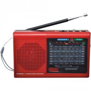 Supercom RA48717 Supersonic 9-band Bluetooth Radio Ssc1080btred