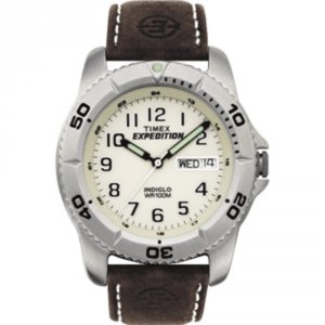 Timex T46681 Expedition Men39;s Traditional Silverbrown