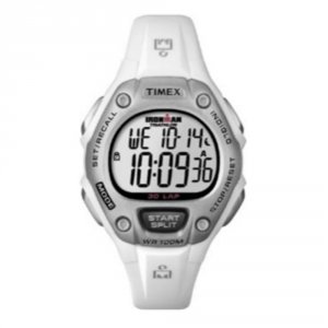 Timex T5K515 Ironman® 30-lap Mid-size Sports Watch - White