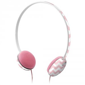 Ilive IAHK55SP Volume-limiting Headphones (pinkwhite)