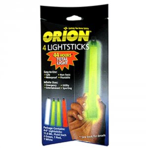 Orion 924 Orion Lightsticks - 4-pack Includes 2-green, 1-white  1-red