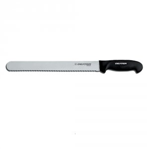 Dexter 24243B -russell 12in Scalloped Roast Slicer-black Handle