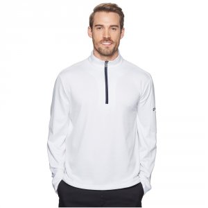 Callaway CGKF7091-033-M Heather Waffle Fleece 14 Zip Midlayer Highrise