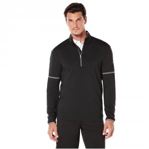 Callaway CGF7034-002-XL Outlast Premium 14 Zip Midlayer Caviar Xl