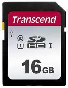 Transcend TS16GSDC300S 16gb Uhs-i U1 Sd Card For High-speed Performanc