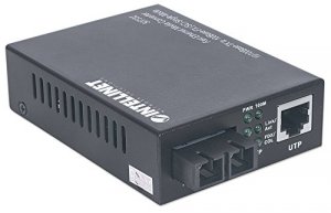 Intellinet 507332 10100 Sc Single Mode Media Converter