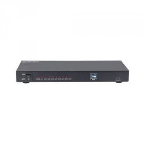 Manhattan 207560 8-port Hdmi Splitter,k30hz,edid,ac Power Duplicates A