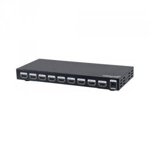 Manhattan 207560 8-port Hdmi Splitter,k30hz,edid,ac Power Duplicates A