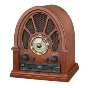 Innovative INN-VRS-1350 Vintage Wood Cd Bluetooth Table Radio