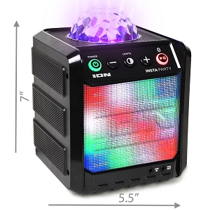 Ion ISP86 Insta Party Bluetooth Speaker With Led Lighting